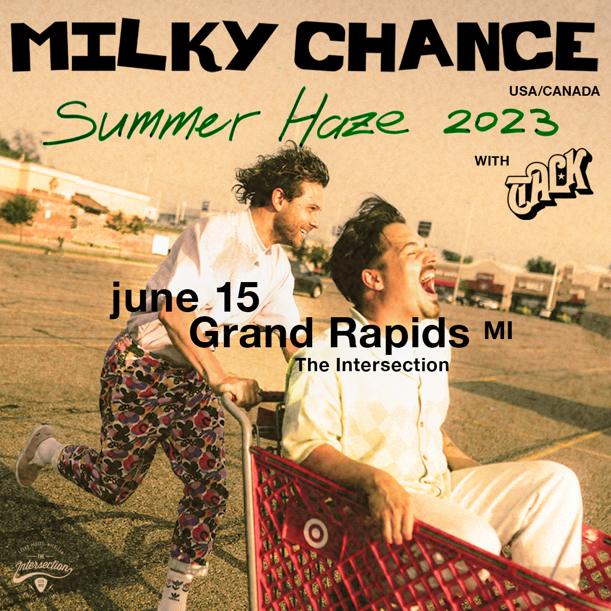 milky chance tour bus