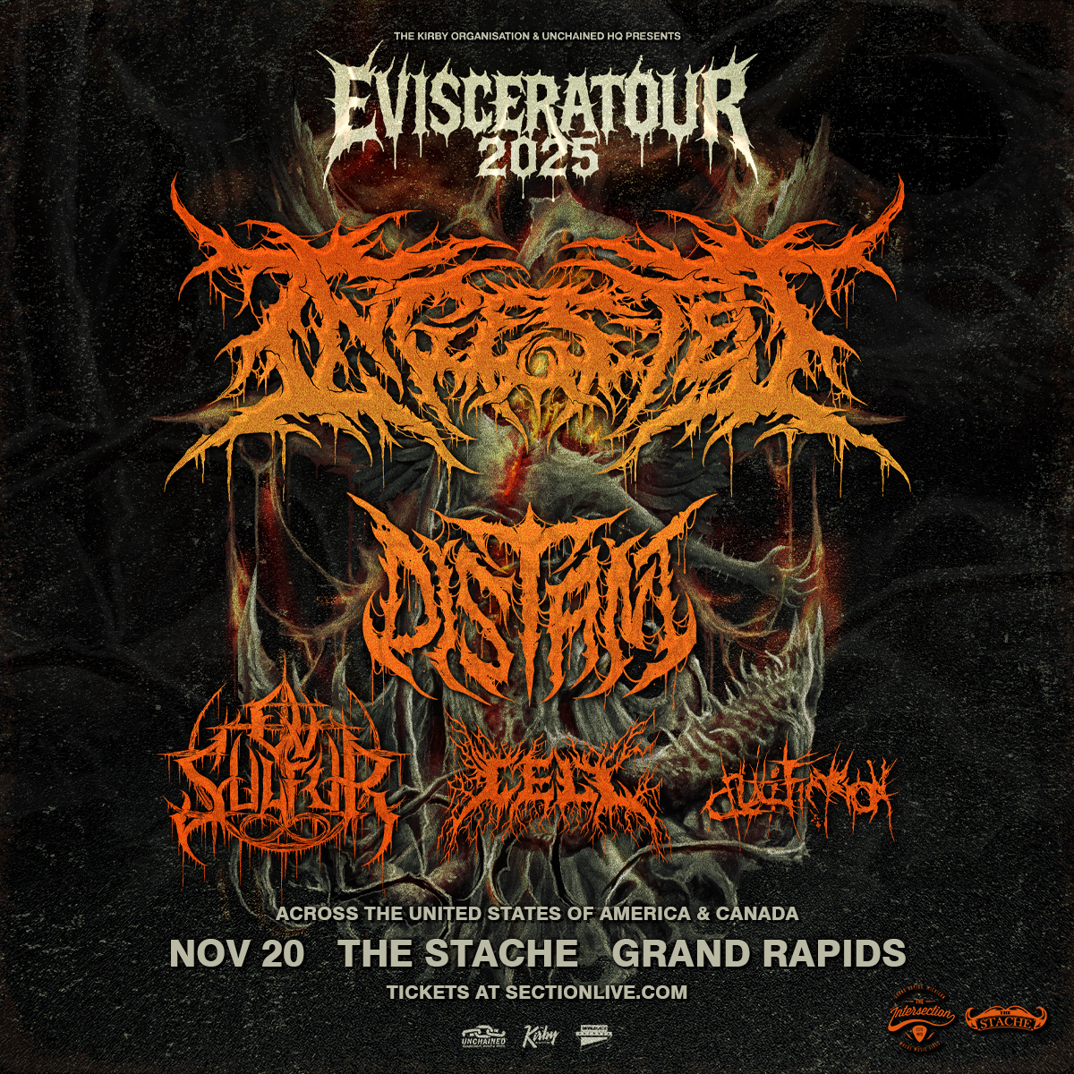 Ingested – Evisceratour 2025