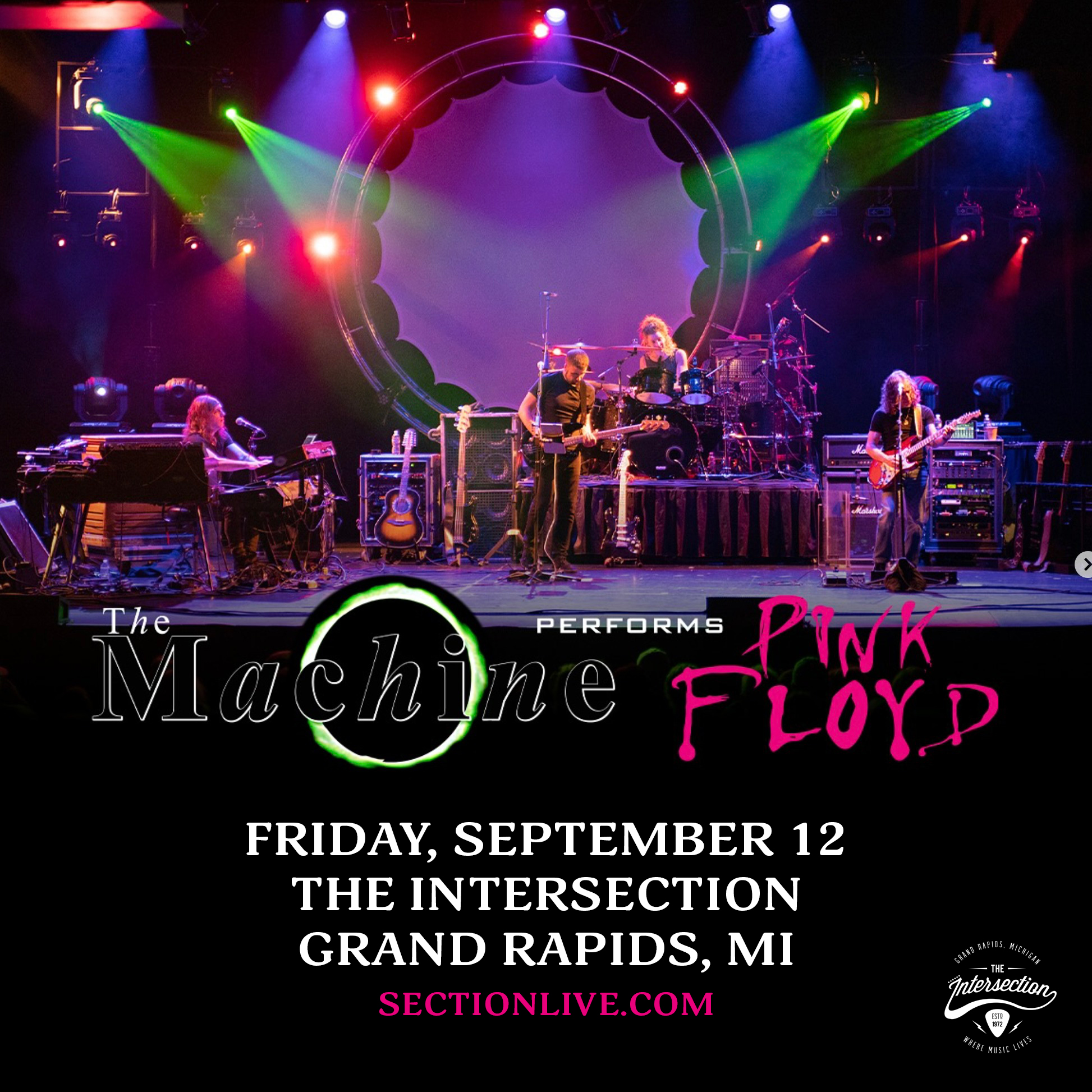 The Machine performs Pink Floyd