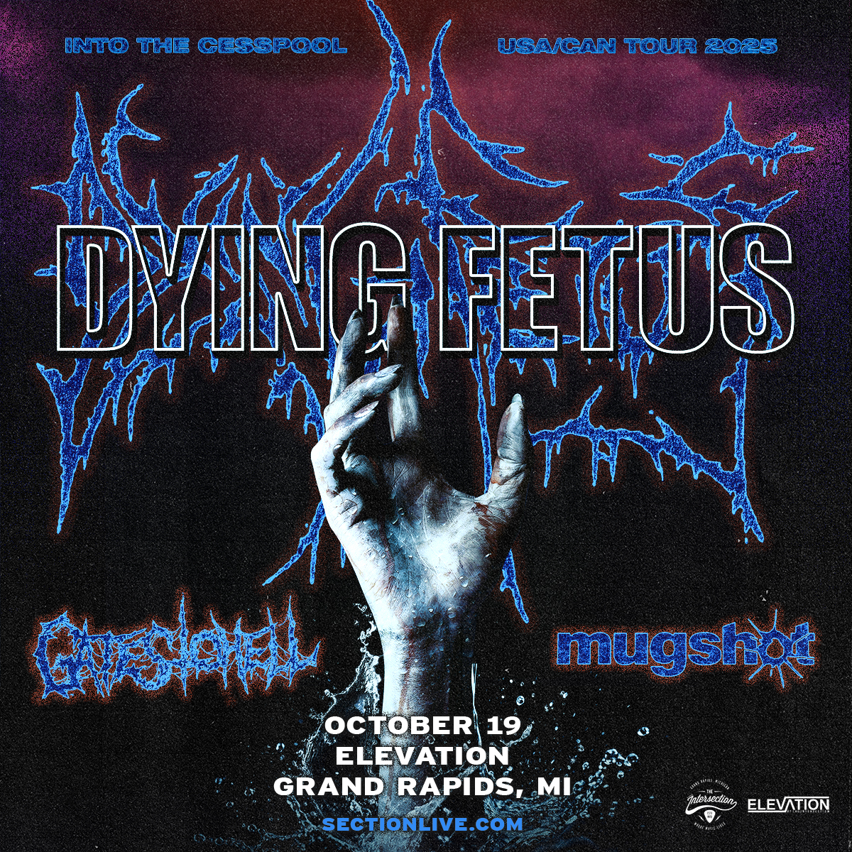 Dying Fetus – Into The Cesspool Tour