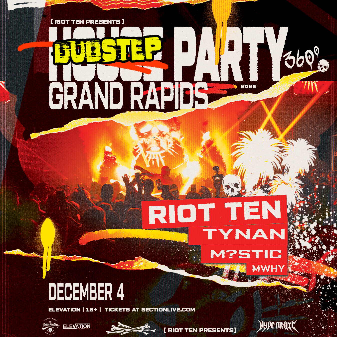 Riot Ten – Dubstep Party 360° Tour Riot Ten – Dubstep Party 360° Tour
