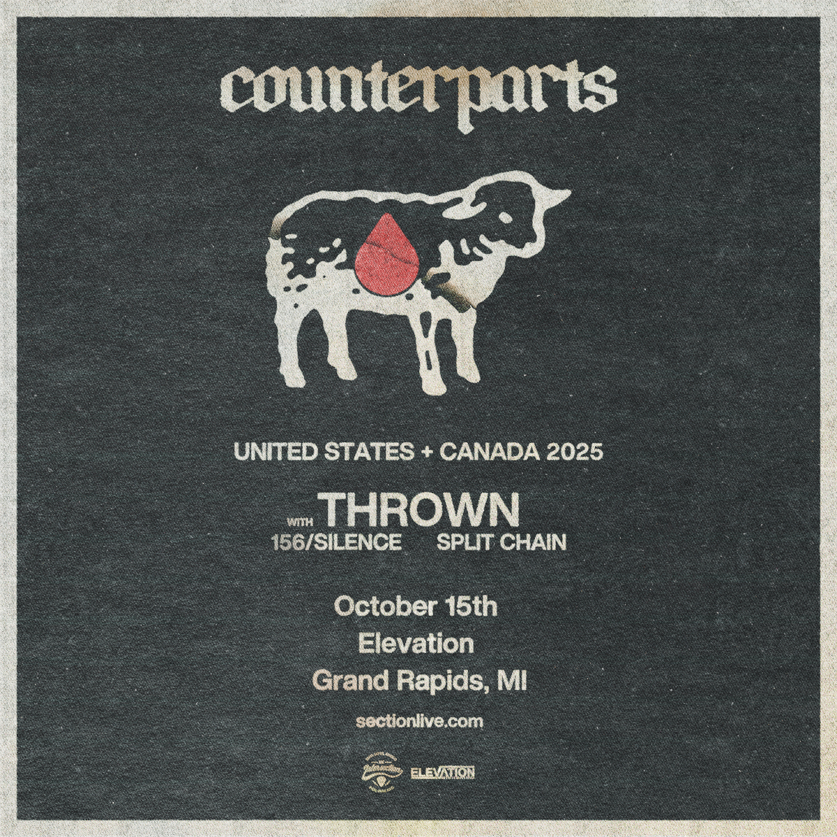 Counterparts + special guests