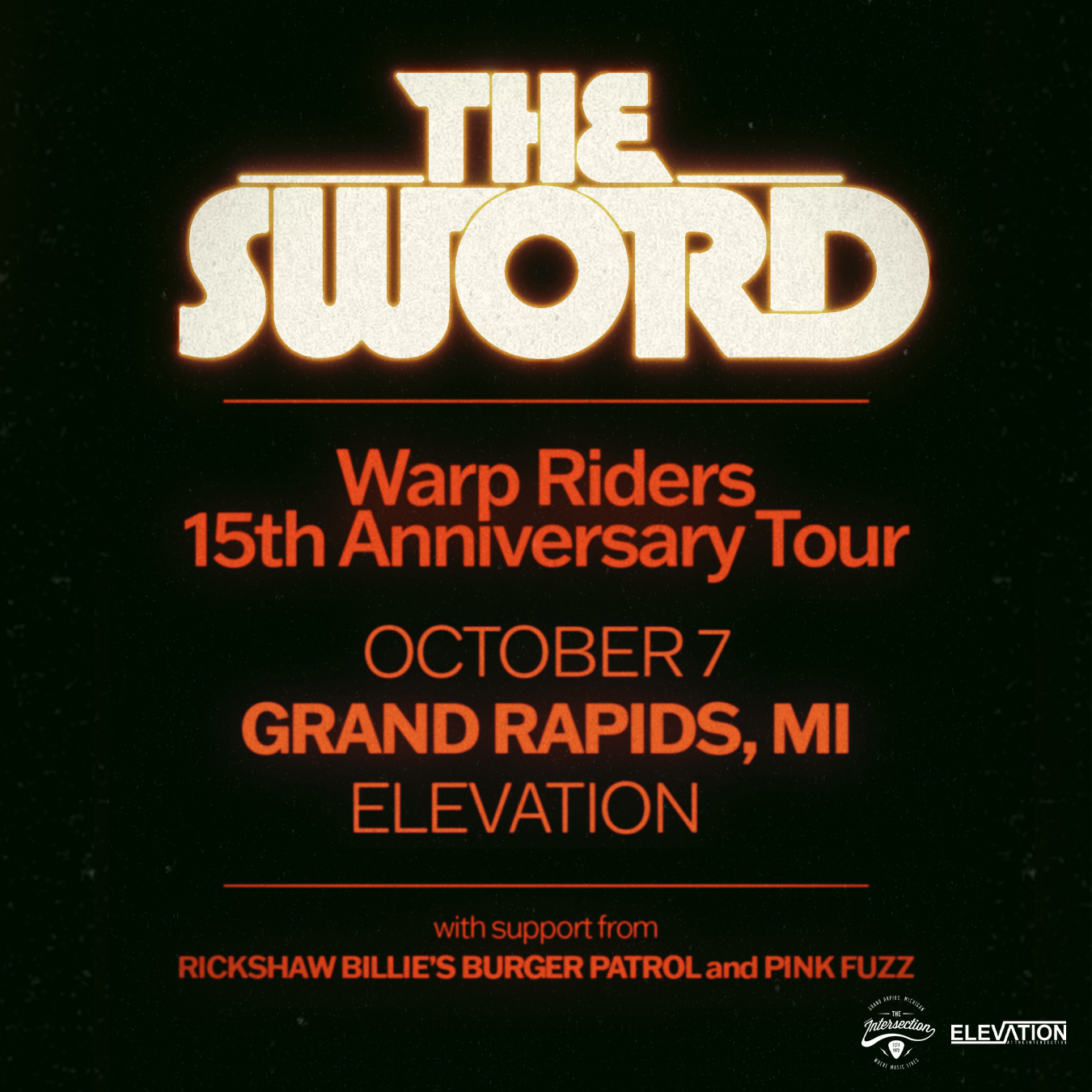The Sword – Warp Riders 15th Anniversary Tour