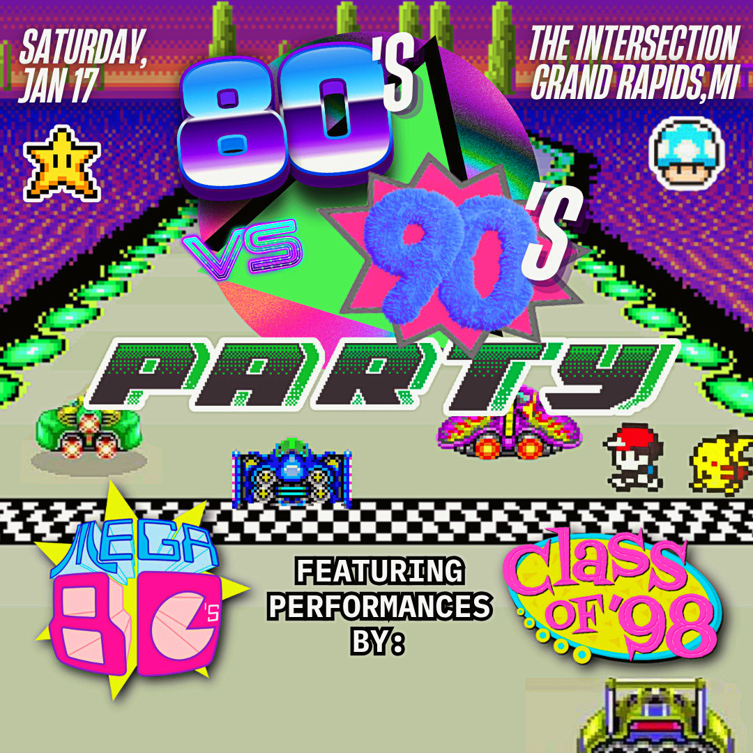 Mega 80’s & Class of 98′- 80’s vs 90’s