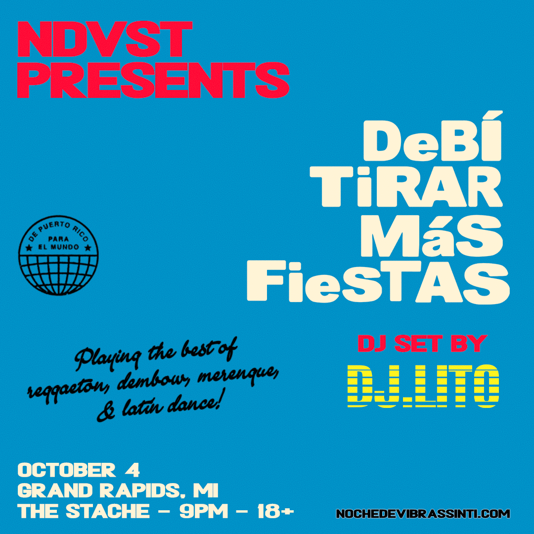 NDVST presents DEBÍ TIRAR MÁS FIESTAS
