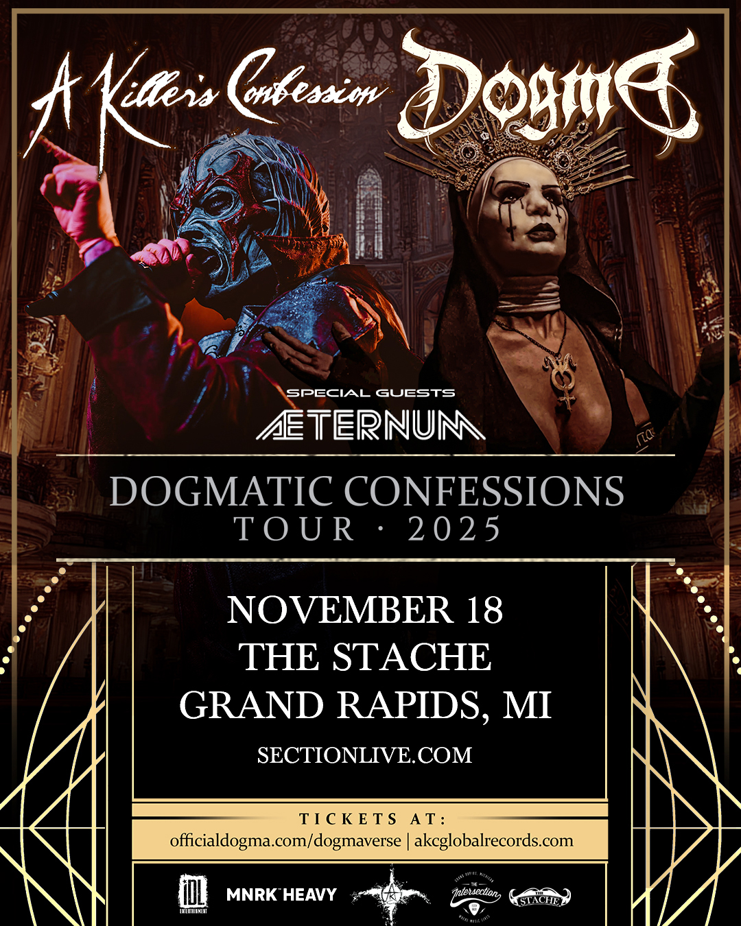 A Killer’s Confession & Dogma – Dogmatic Confessions Tour 2025