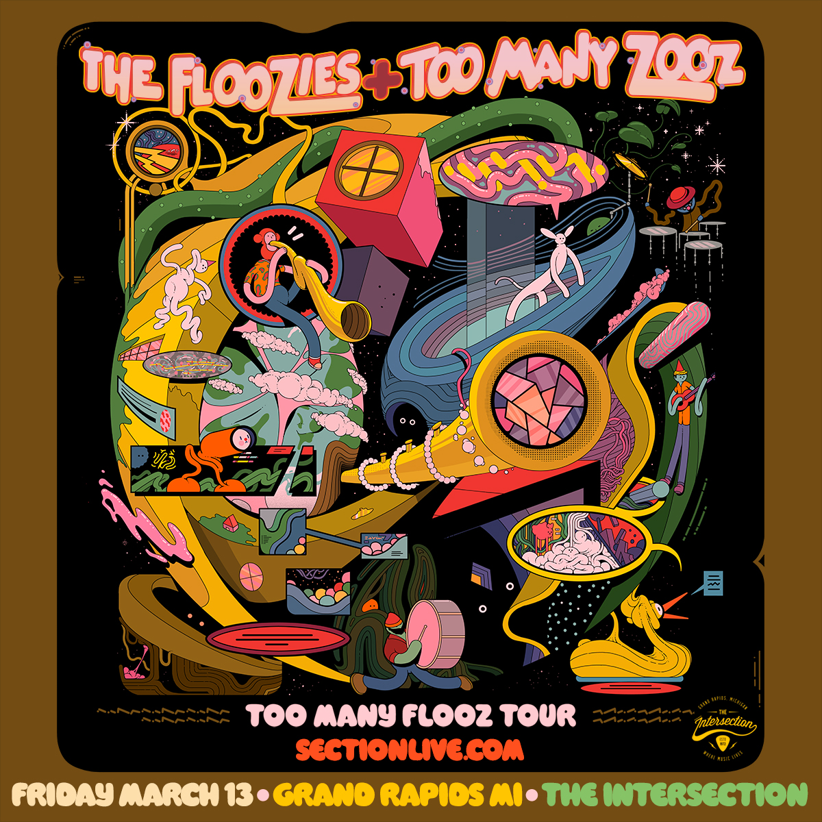 The Floozies + Too Many Zooz – Too Many Flooz Tour