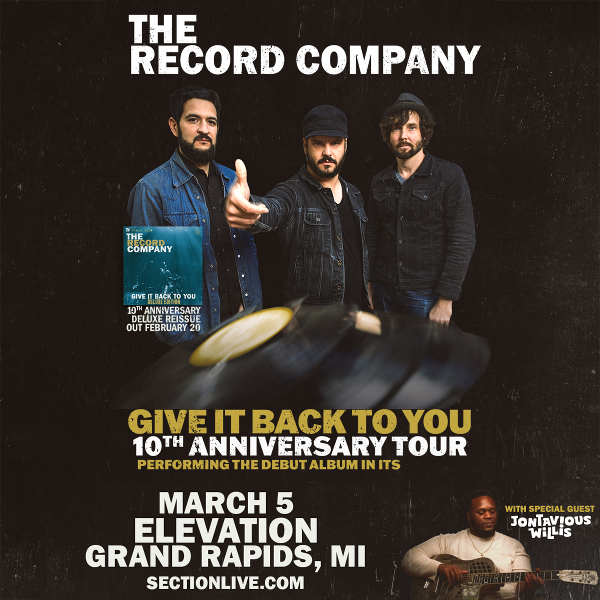 The Record Company – Give It Back To You 10th Anniversary Tour