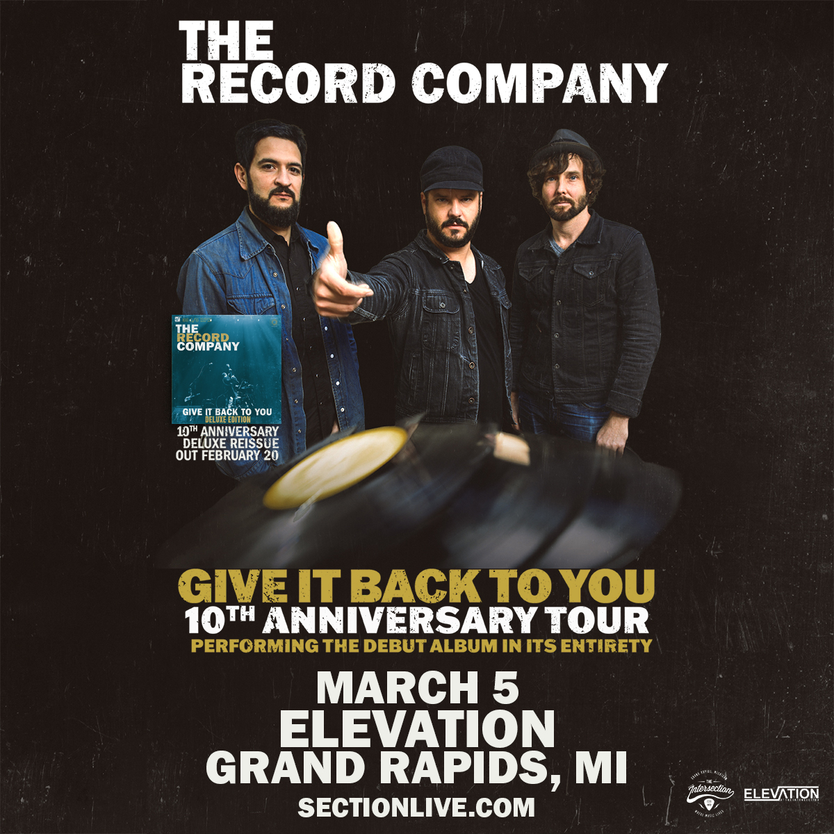 The Record Company – Give It Back To You 10th Anniversary Tour