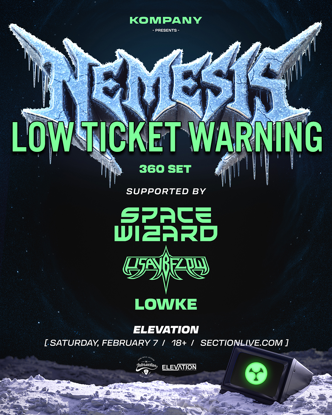 Kompany – Nemesis Tour – 360 Set