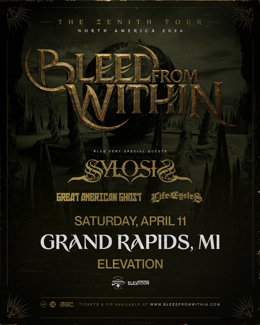 Bleed From Within – The Zenith Tour – North America