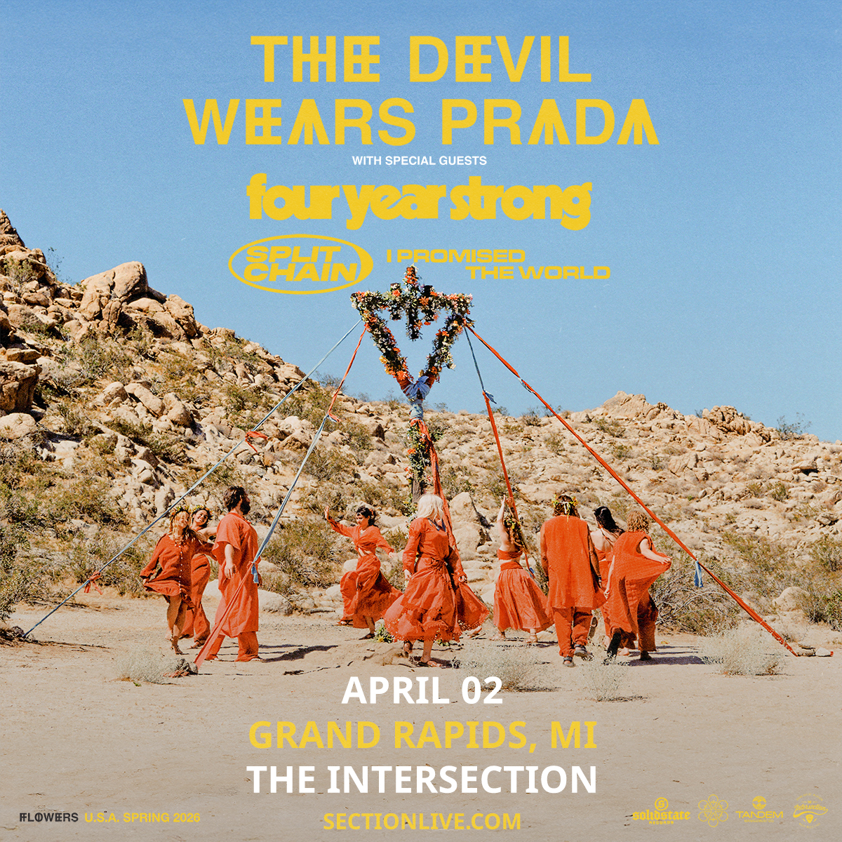 The Devil Wears Prada: Flowers Tour