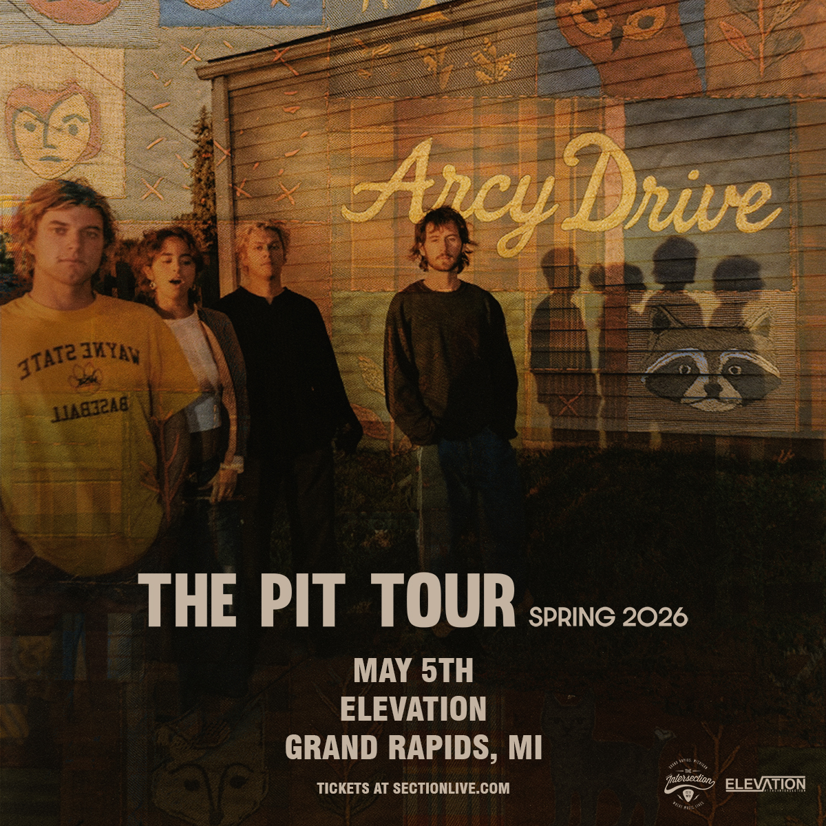 Arcy Drive – The Pit Tour: Spring 2026