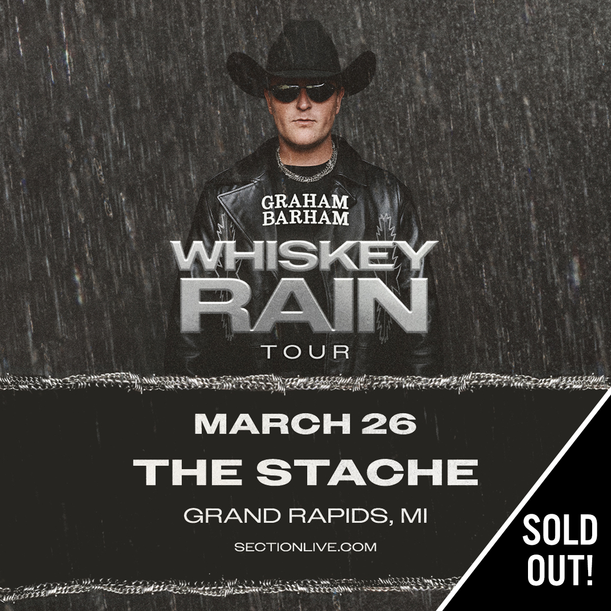 Graham Barham – Whiskey Rain Tour