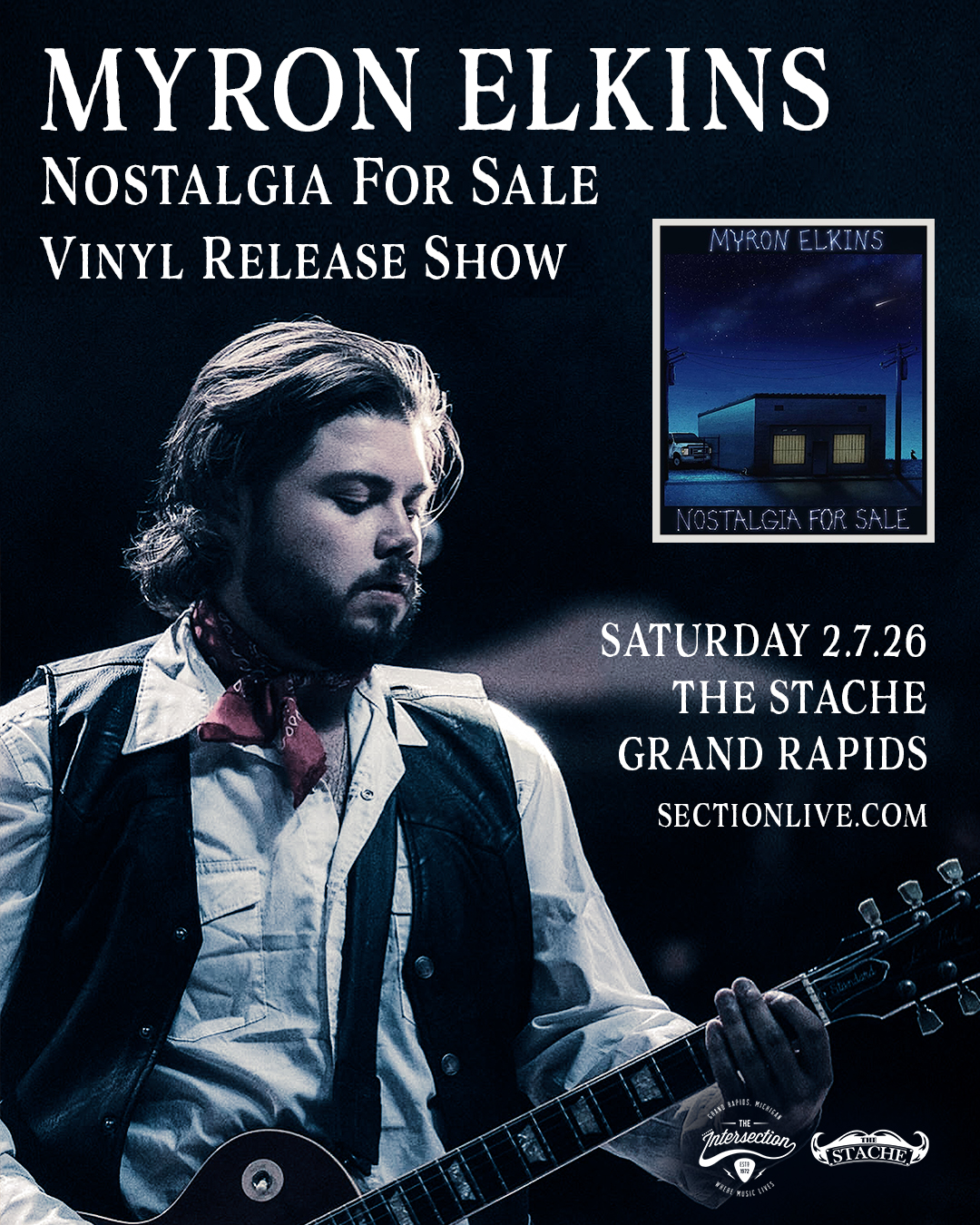 Myron Elkins – Nostalgia For Sale Vinyl Release Show