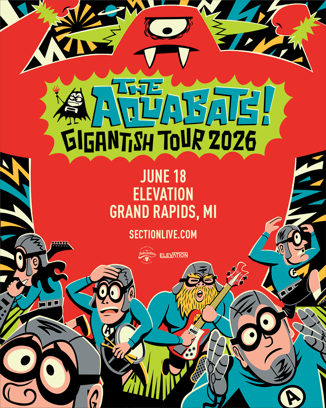 The Aquabats – Gigantish Tour 2026