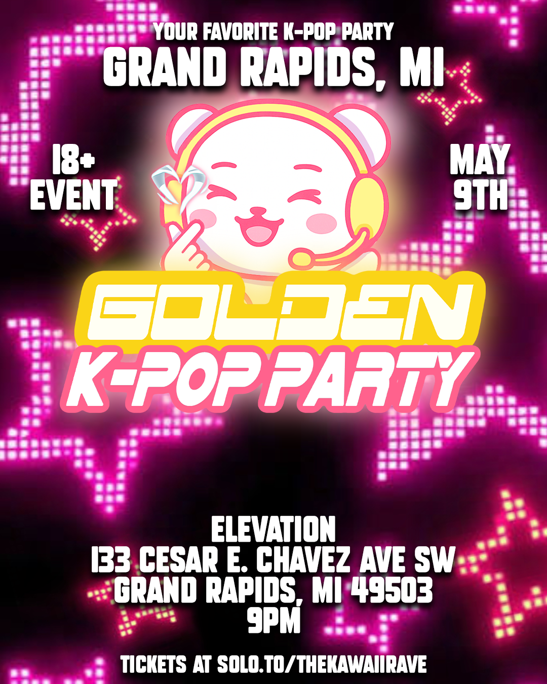 GOLDEN: A K-Pop Party! (18+)