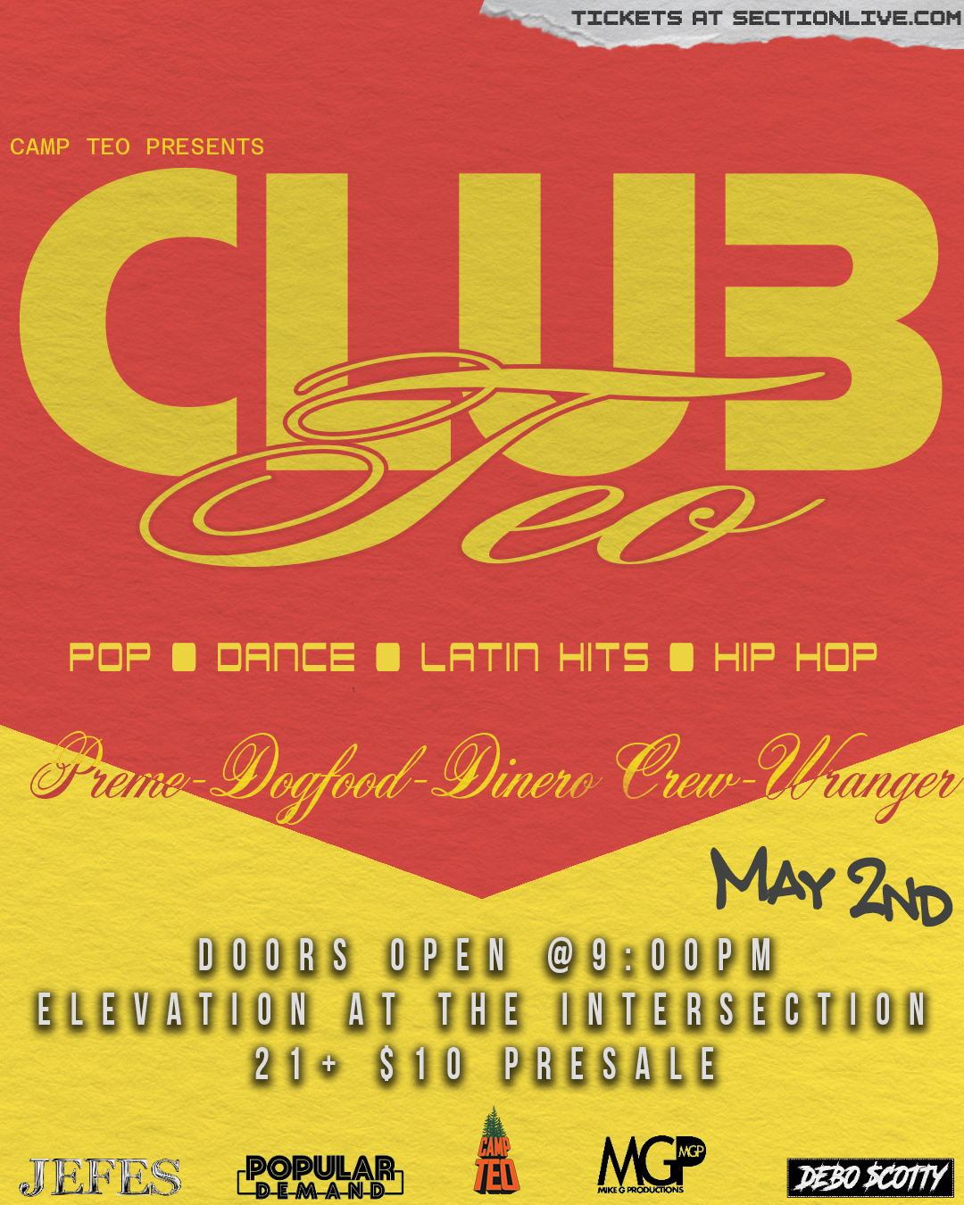 Camp Teo presents Club Teo