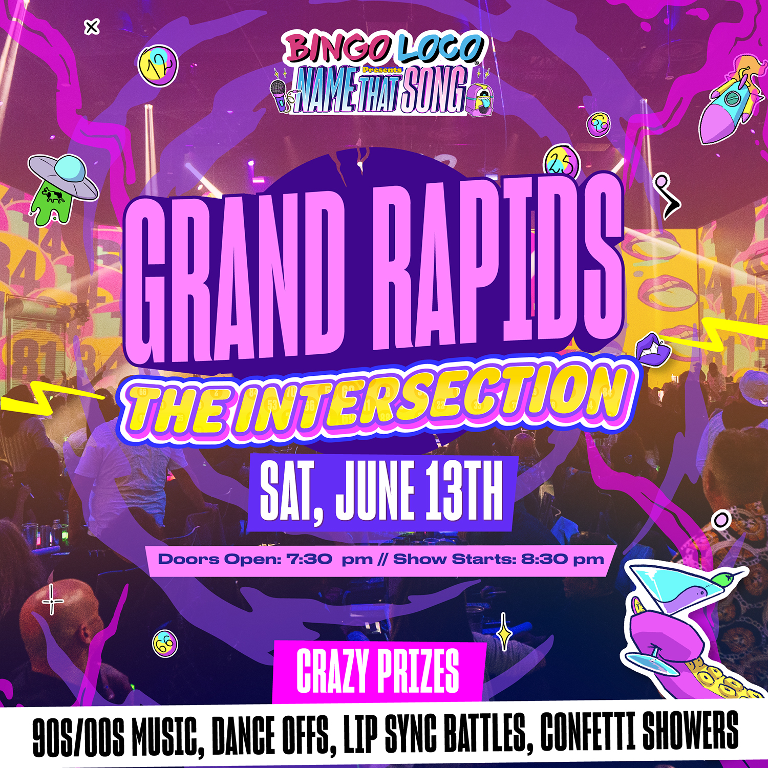 Bingo Loco presents Name That Song (Late Show)