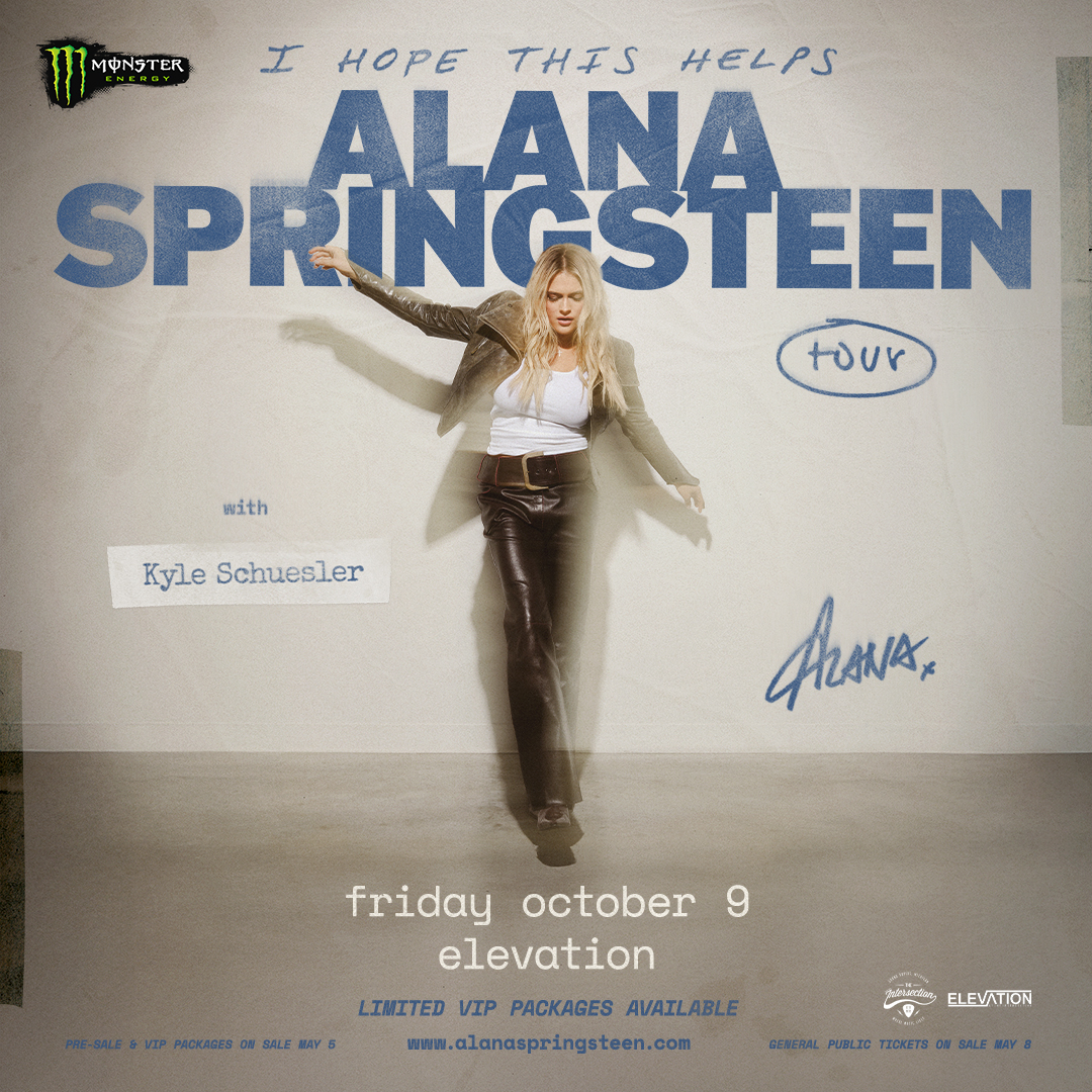 Alana Springsteen: I HOPE THIS HELPS TOUR