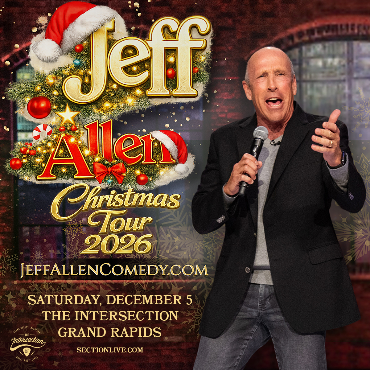 Jeff Allen – Christmas Tour 2026