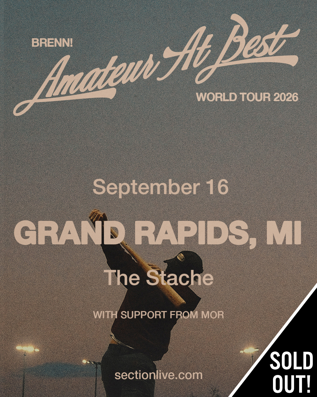 BRENN! – Amateur At Best World Tour