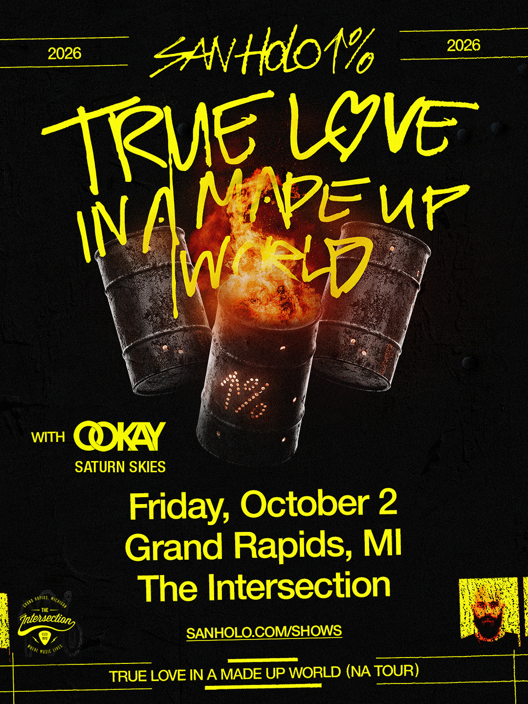 San Holo presents TRUE LOVE IN A MADE UP WORLD