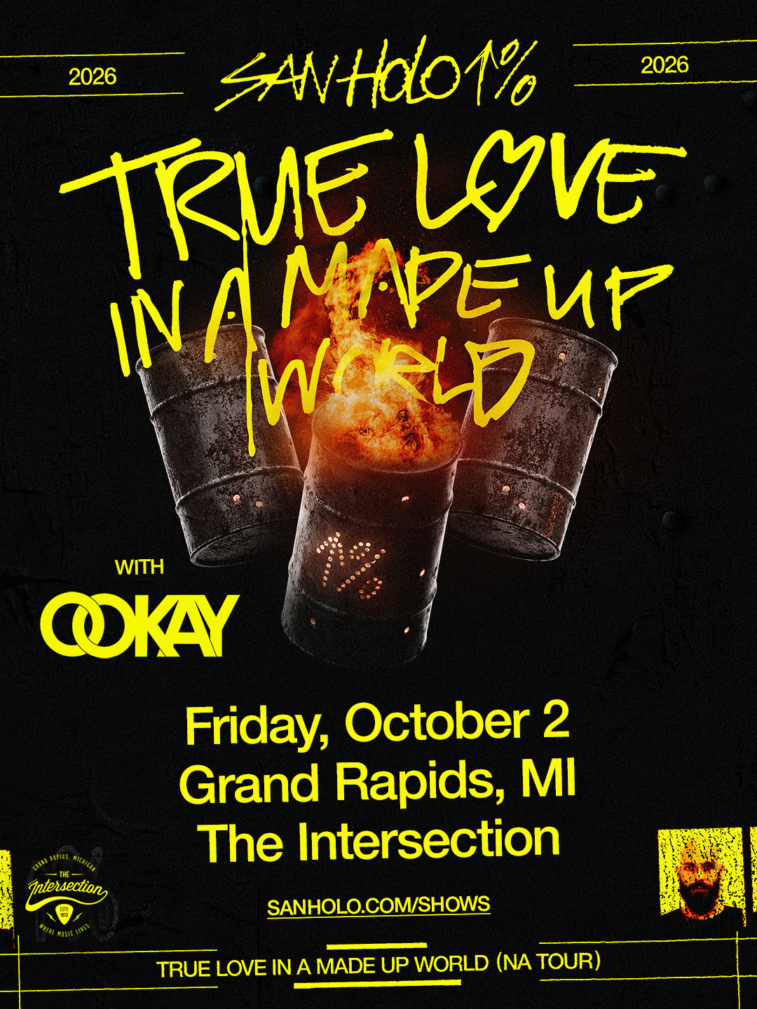 San Holo presents TRUE LOVE IN A MADE UP WORLD