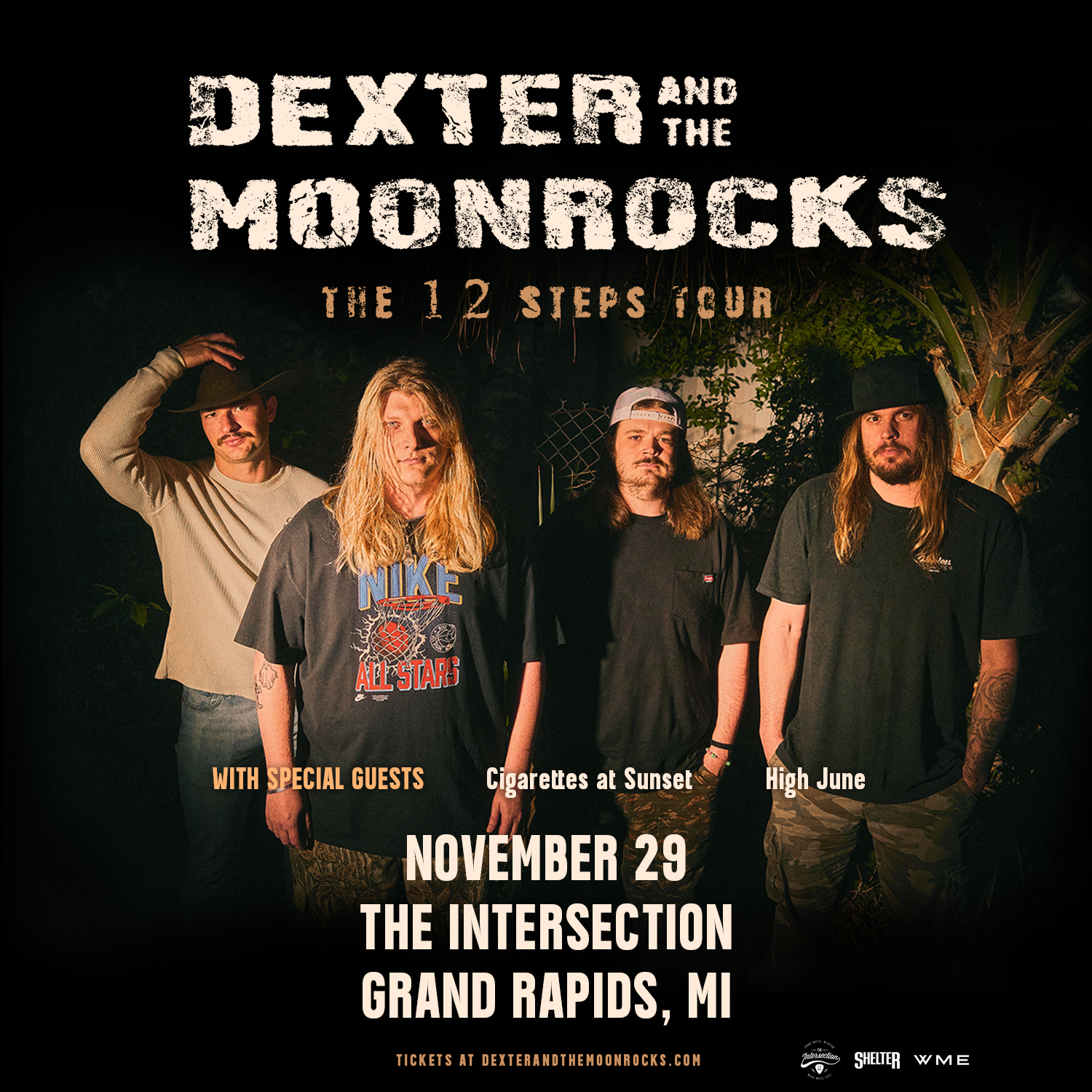 Dexter and The Moonrocks – The 12 Steps Tour