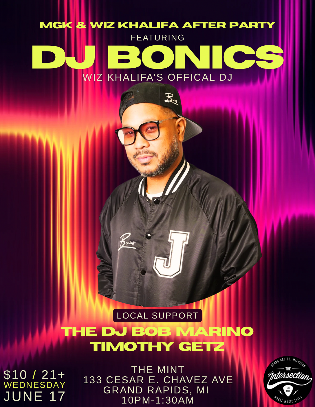 MGK & Wiz Khalifa After Party featuring DJ Bonics – Wiz Khalifa’s Official DJ