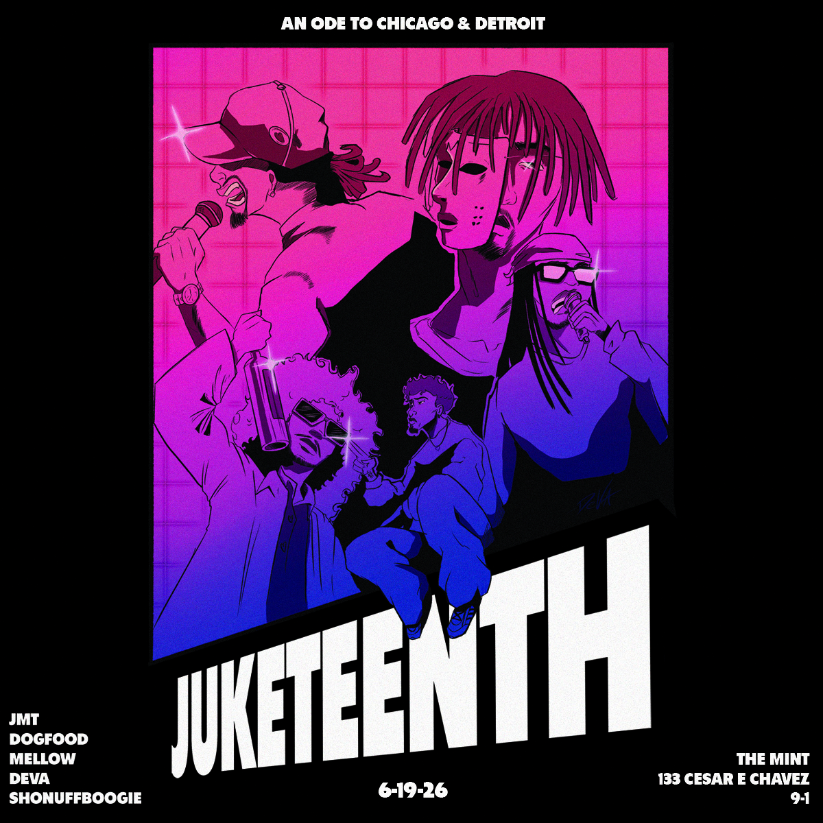 Juketeenth – An Ode To Chicago & Detroit