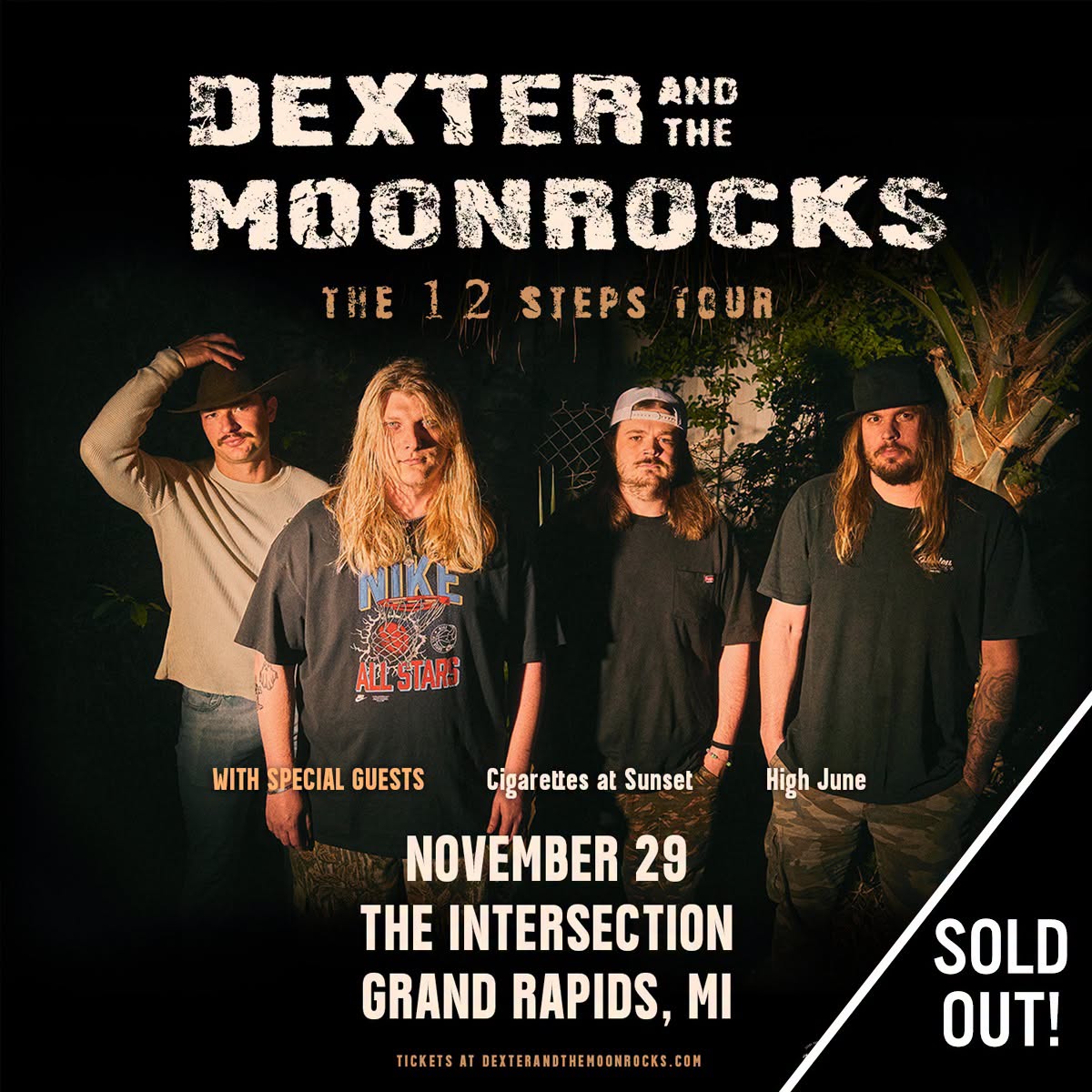 Dexter and The Moonrocks – The 12 Steps Tour
