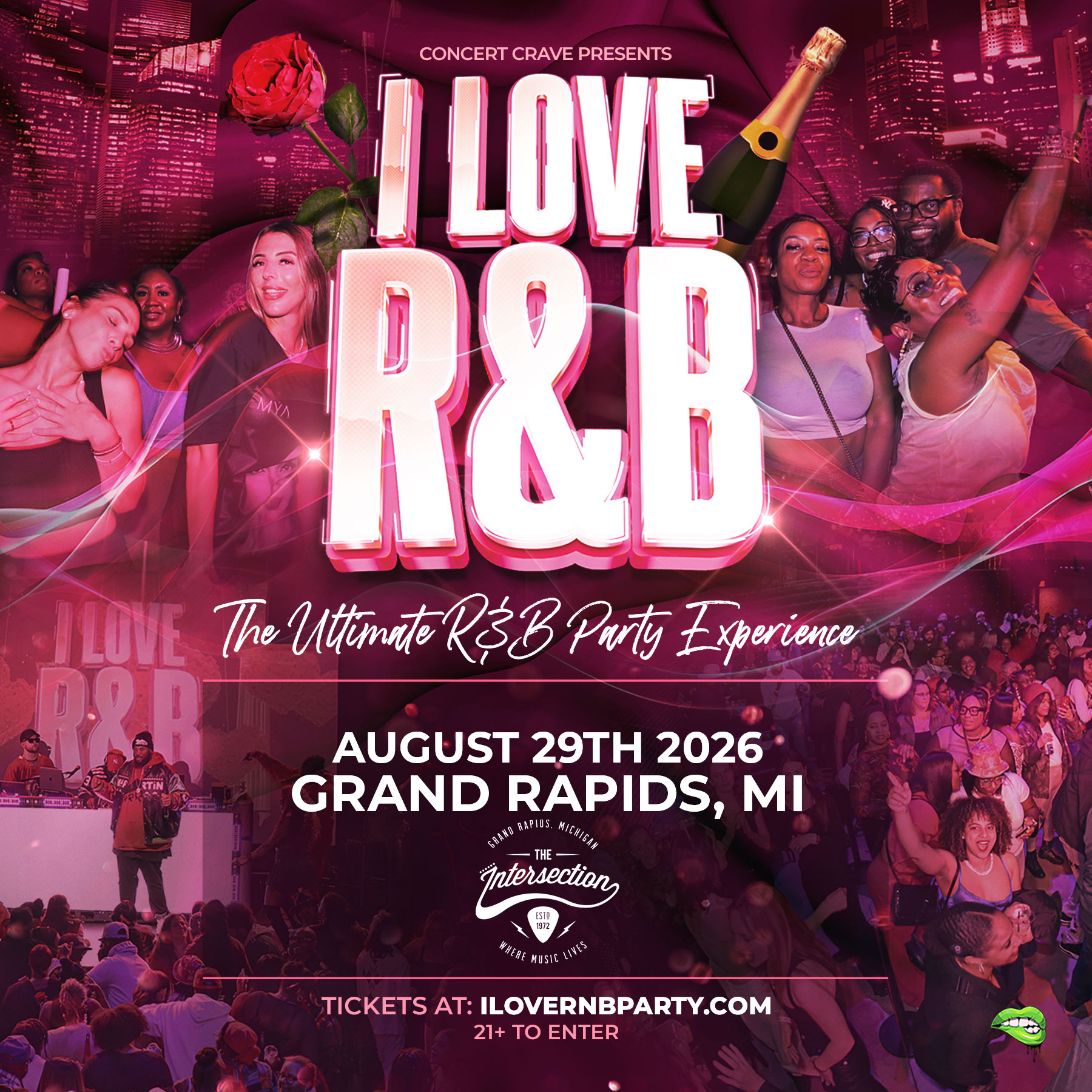 I Love R&B Party – The Ultimate R&B Party Experience