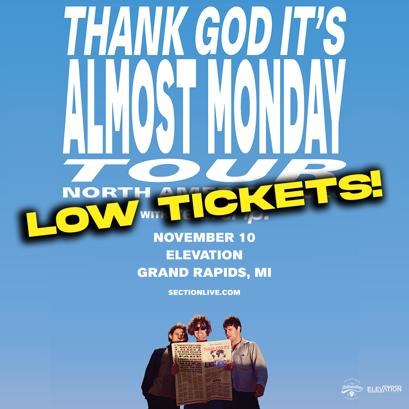 almost monday – THANK GOD IT’S ALMOST MONDAY