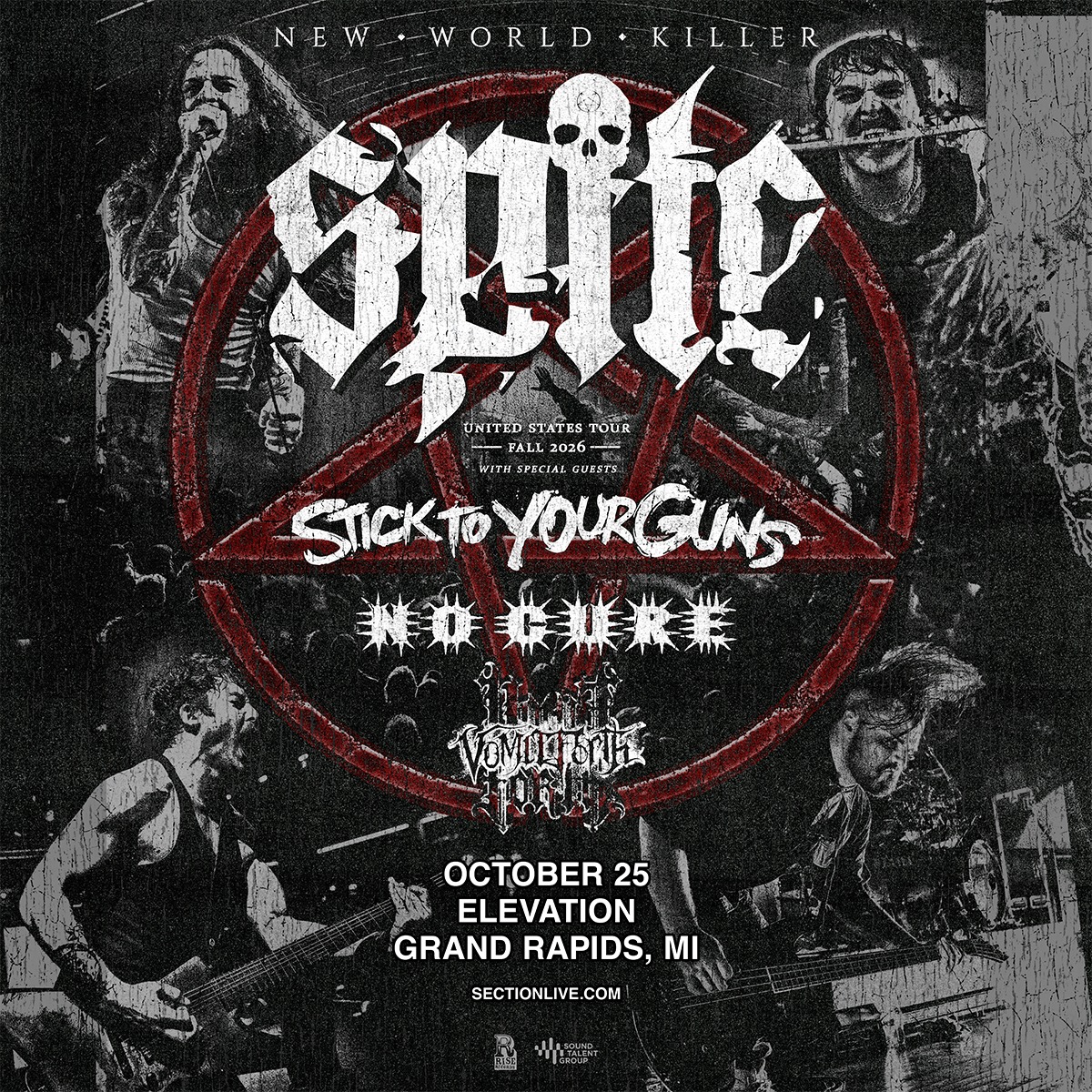 SPITE – New World Killer Tour