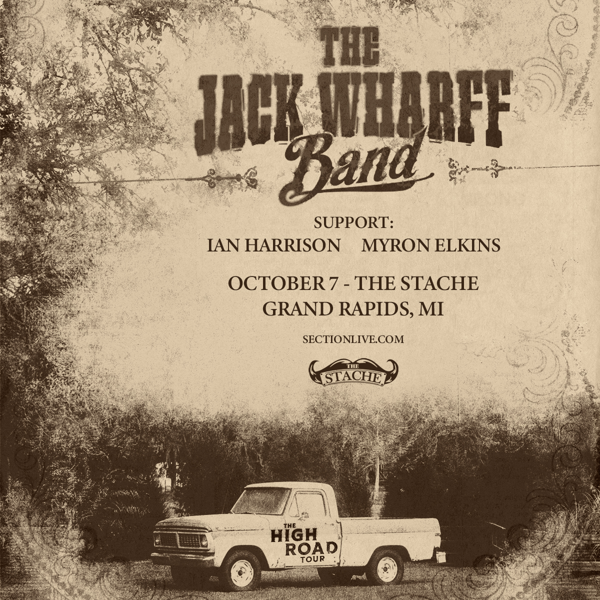 The Jack Wharff Band – The High Road Tour