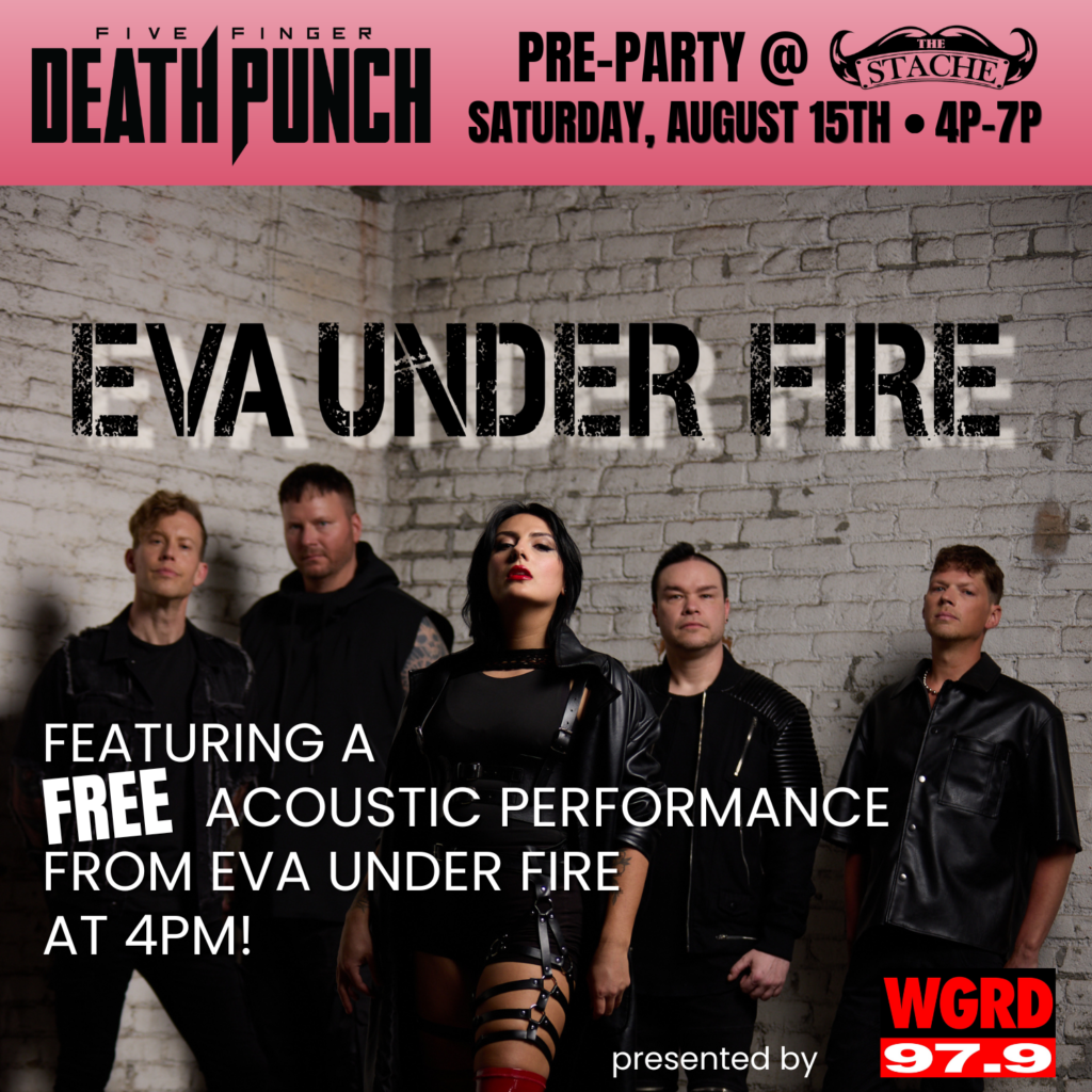 Eva Under Fire - Acoustic Pre-Party 1 8.15 FFDP pre party 1500x1500 1