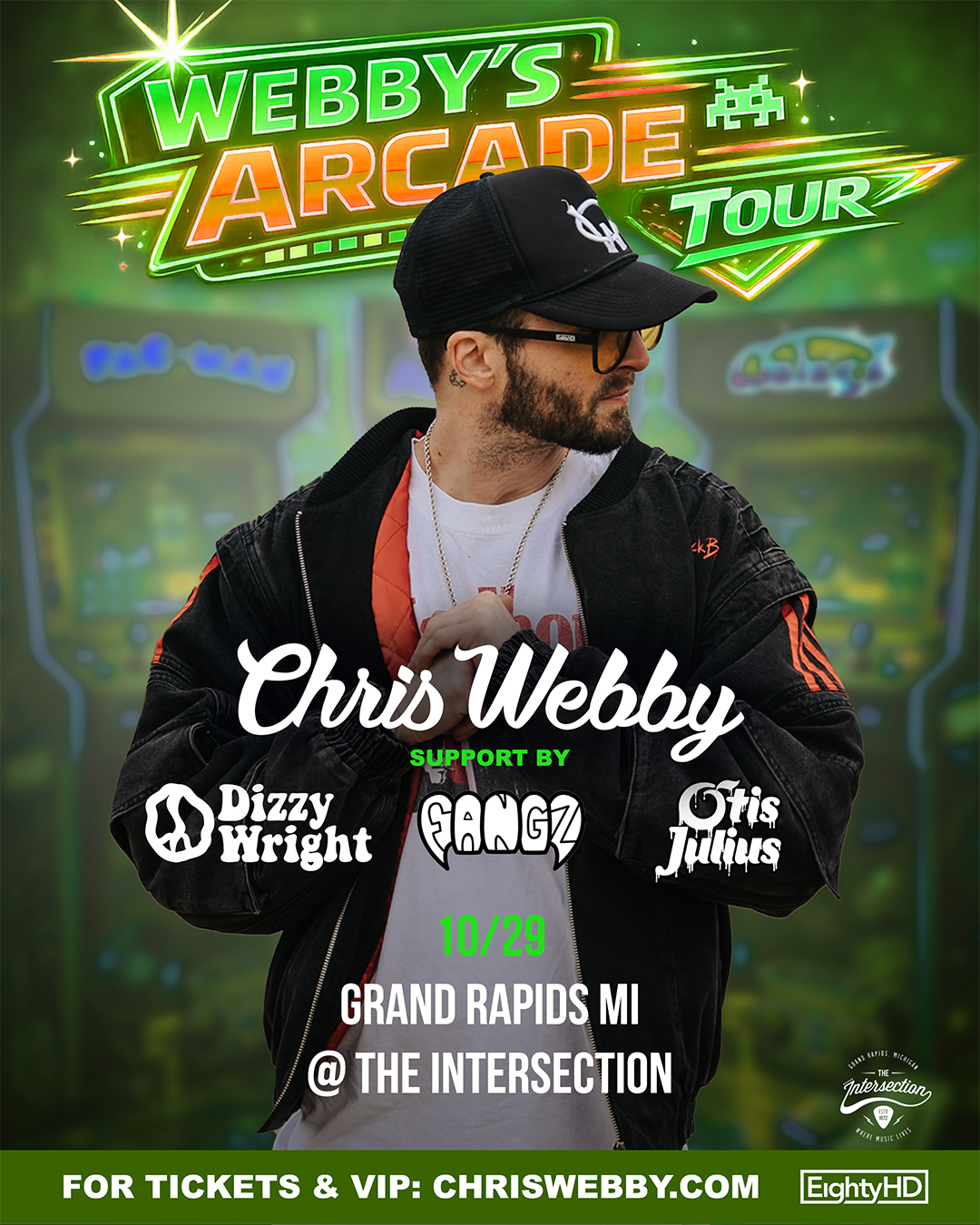 Chris Webby – Webby’s Arcade Tour