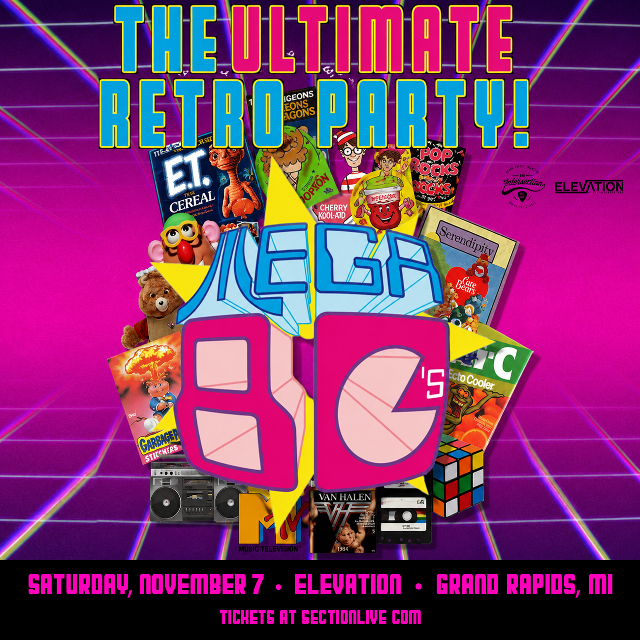 Mega 80’s – The Ultimate Retro Party