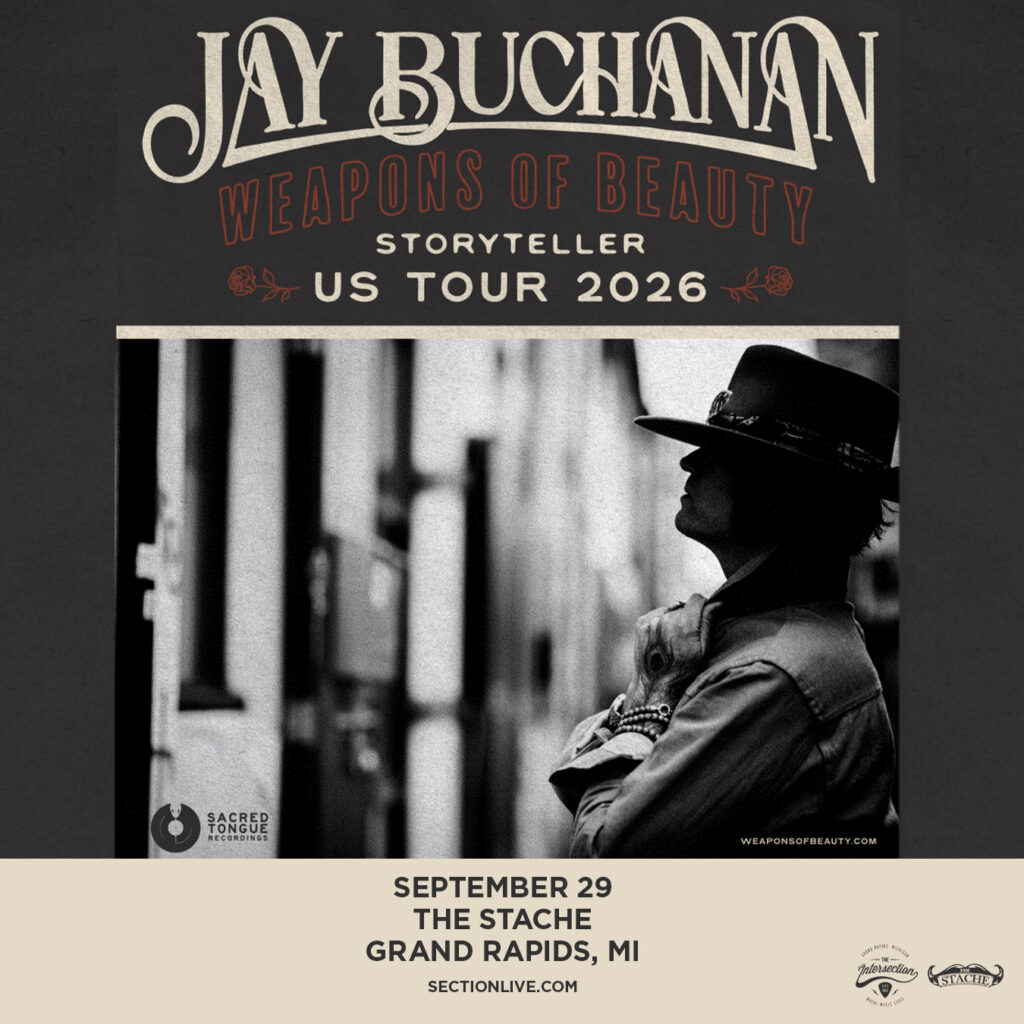 Jay Buchanan - Weapons of Beauty Storyteller US Tour 2026 2 9.29 Jay Buchanan GR square